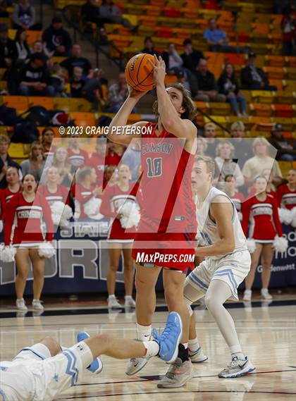 Thumbnail 1 in Crimson Cliffs vs Sky View (UHSAA 4A Semifinal) photogallery.