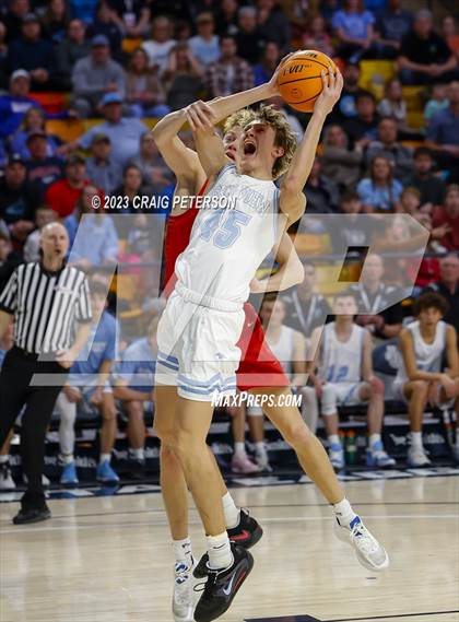 Thumbnail 1 in Crimson Cliffs vs Sky View (UHSAA 4A Semifinal) photogallery.