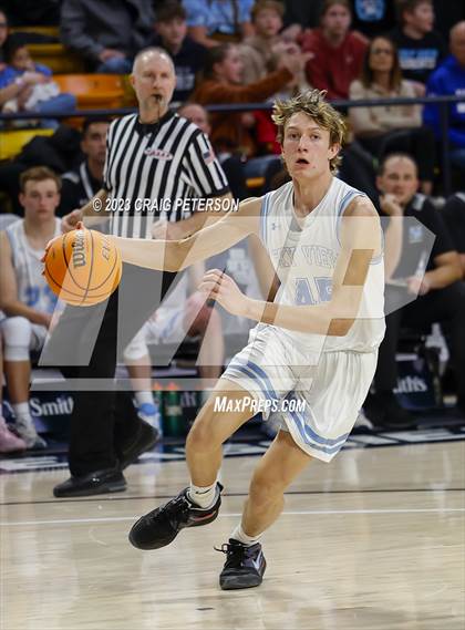Thumbnail 1 in Crimson Cliffs vs Sky View (UHSAA 4A Semifinal) photogallery.