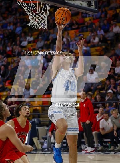 Thumbnail 1 in Crimson Cliffs vs Sky View (UHSAA 4A Semifinal) photogallery.