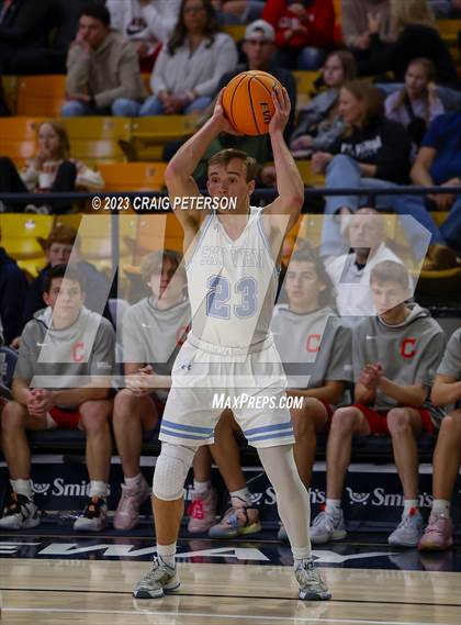 Thumbnail 2 in Crimson Cliffs vs Sky View (UHSAA 4A Semifinal) photogallery.
