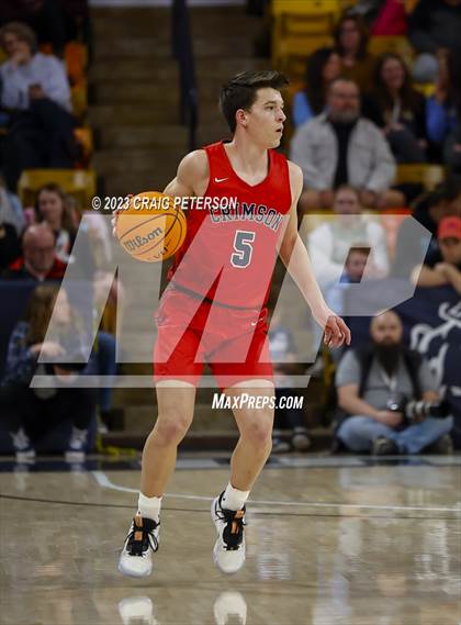 Thumbnail 2 in Crimson Cliffs vs Sky View (UHSAA 4A Semifinal) photogallery.