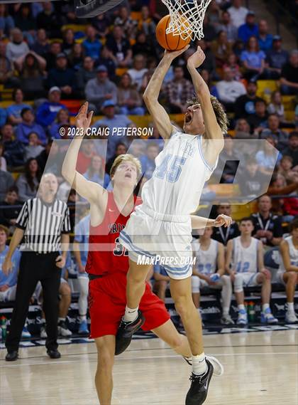 Thumbnail 3 in Crimson Cliffs vs Sky View (UHSAA 4A Semifinal) photogallery.