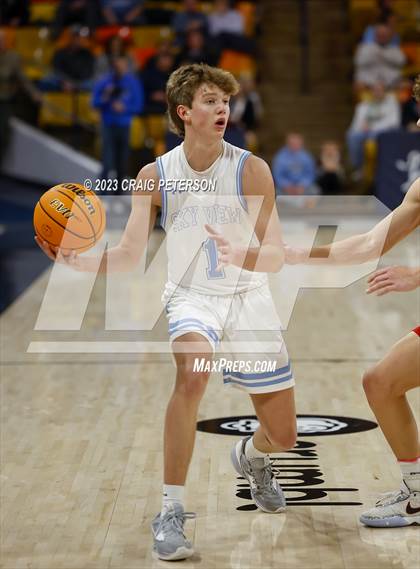 Thumbnail 1 in Crimson Cliffs vs Sky View (UHSAA 4A Semifinal) photogallery.