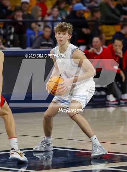 Thumbnail 1 in Crimson Cliffs vs Sky View (UHSAA 4A Semifinal) photogallery.