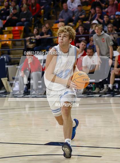 Thumbnail 1 in Crimson Cliffs vs Sky View (UHSAA 4A Semifinal) photogallery.