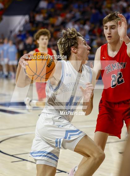 Thumbnail 2 in Crimson Cliffs vs Sky View (UHSAA 4A Semifinal) photogallery.