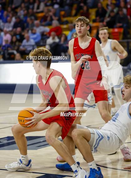 Thumbnail 1 in Crimson Cliffs vs Sky View (UHSAA 4A Semifinal) photogallery.