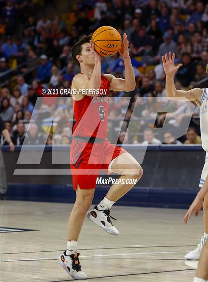 Thumbnail 1 in Crimson Cliffs vs Sky View (UHSAA 4A Semifinal) photogallery.