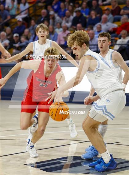 Thumbnail 2 in Crimson Cliffs vs Sky View (UHSAA 4A Semifinal) photogallery.