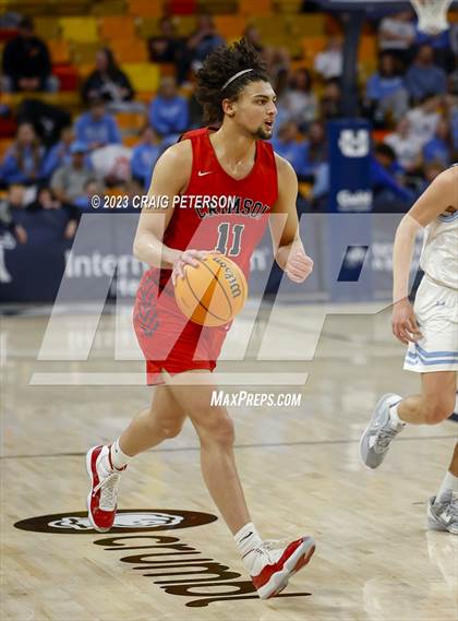 Thumbnail 2 in Crimson Cliffs vs Sky View (UHSAA 4A Semifinal) photogallery.
