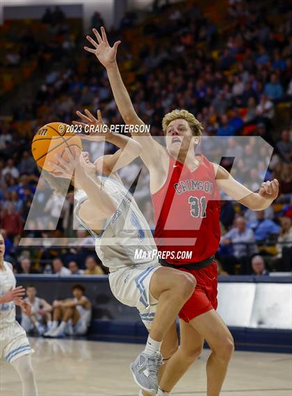 Thumbnail 2 in Crimson Cliffs vs Sky View (UHSAA 4A Semifinal) photogallery.
