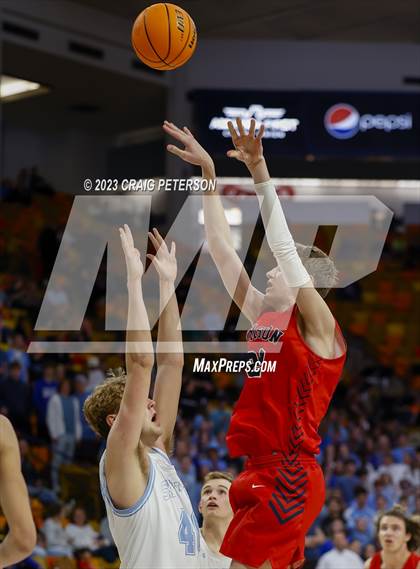 Thumbnail 1 in Crimson Cliffs vs Sky View (UHSAA 4A Semifinal) photogallery.