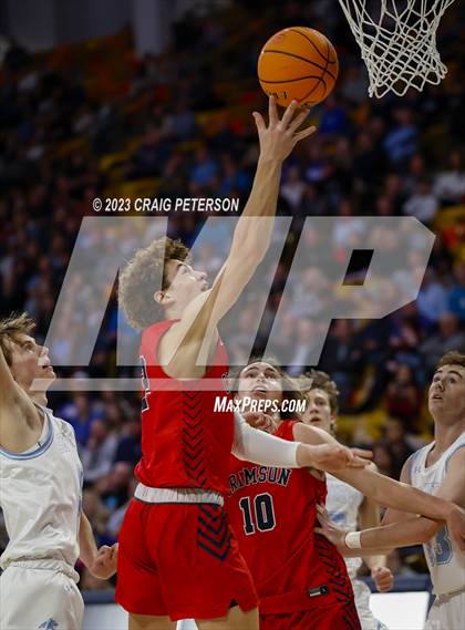 Thumbnail 1 in Crimson Cliffs vs Sky View (UHSAA 4A Semifinal) photogallery.