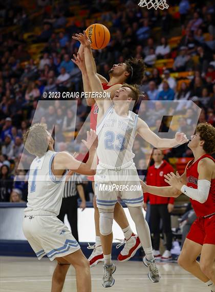 Thumbnail 2 in Crimson Cliffs vs Sky View (UHSAA 4A Semifinal) photogallery.