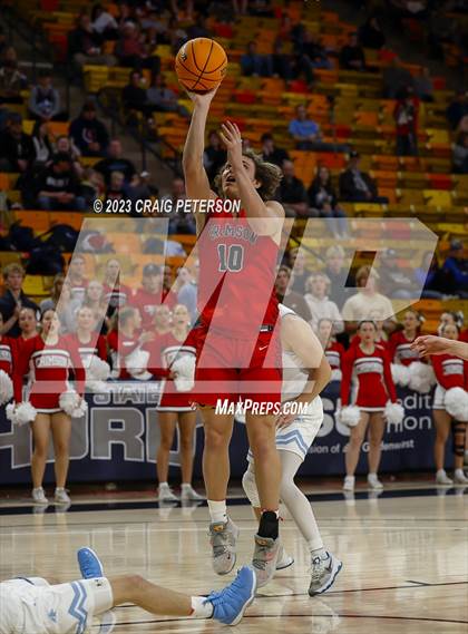 Thumbnail 2 in Crimson Cliffs vs Sky View (UHSAA 4A Semifinal) photogallery.