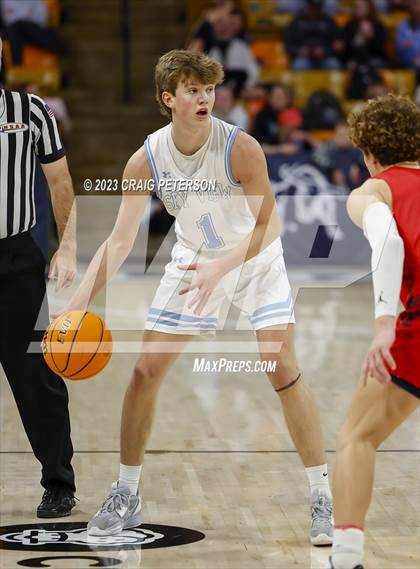 Thumbnail 3 in Crimson Cliffs vs Sky View (UHSAA 4A Semifinal) photogallery.
