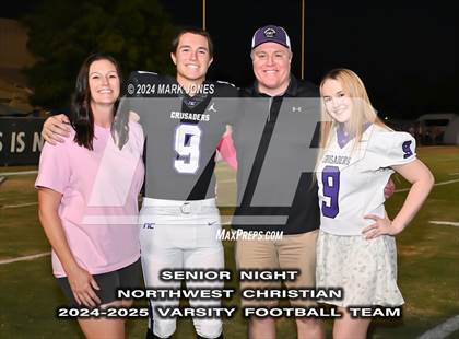 Thumbnail 2 in Northwest Christian (Senior Night) photogallery.