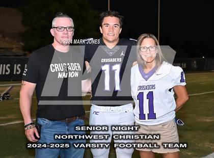 Thumbnail 2 in Northwest Christian (Senior Night) photogallery.