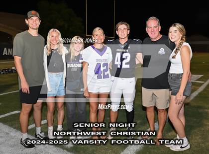 Thumbnail 2 in Northwest Christian (Senior Night) photogallery.