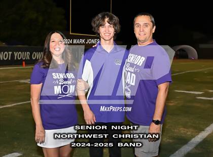Thumbnail 2 in Northwest Christian (Senior Night) photogallery.
