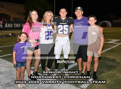 Thumbnail 3 in Northwest Christian (Senior Night) photogallery.
