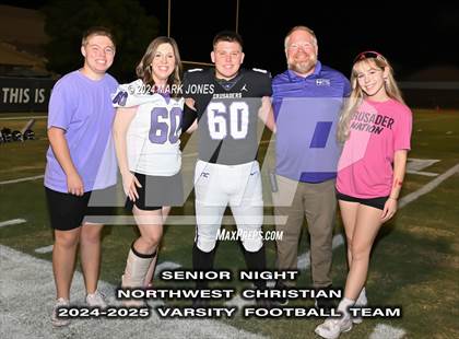 Thumbnail 2 in Northwest Christian (Senior Night) photogallery.