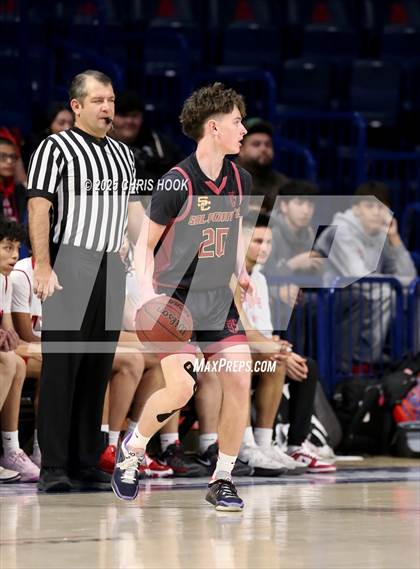 Thumbnail 2 in Salpointe Catholic vs Tucson High Magnet School (McKale Center) photogallery.