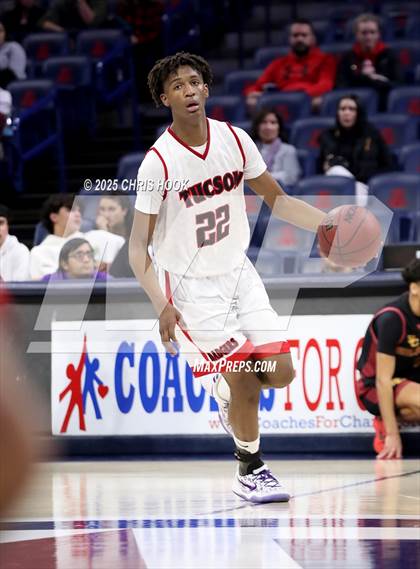 Thumbnail 2 in Salpointe Catholic vs Tucson High Magnet School (McKale Center) photogallery.