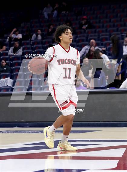Thumbnail 1 in Salpointe Catholic vs Tucson High Magnet School (McKale Center) photogallery.