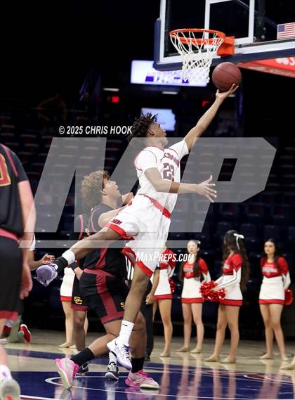 Thumbnail 3 in Salpointe Catholic vs Tucson High Magnet School (McKale Center) photogallery.