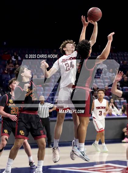 Thumbnail 2 in Salpointe Catholic vs Tucson High Magnet School (McKale Center) photogallery.