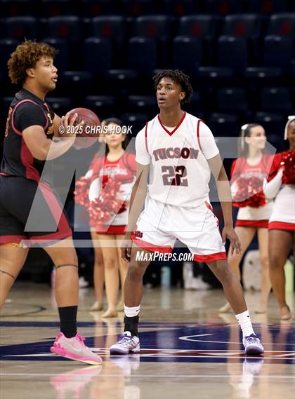 Thumbnail 3 in Salpointe Catholic vs Tucson High Magnet School (McKale Center) photogallery.