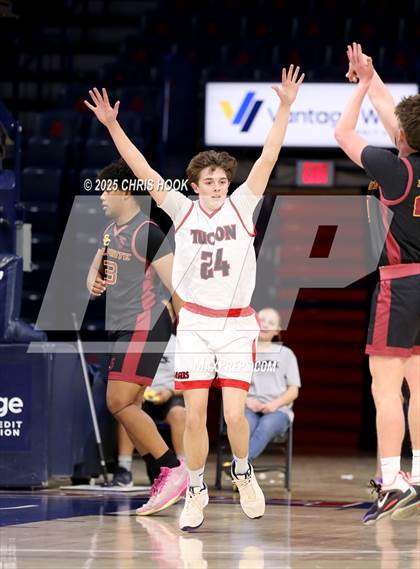 Thumbnail 1 in Salpointe Catholic vs Tucson High Magnet School (McKale Center) photogallery.