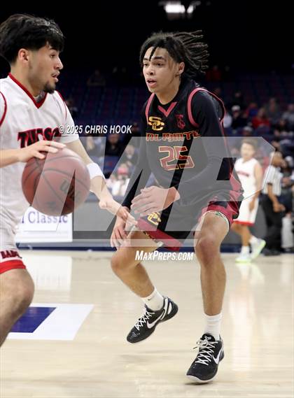 Thumbnail 3 in Salpointe Catholic vs Tucson High Magnet School (McKale Center) photogallery.