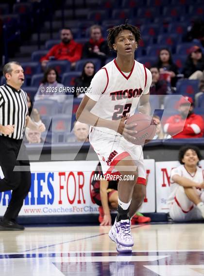 Thumbnail 3 in Salpointe Catholic vs Tucson High Magnet School (McKale Center) photogallery.