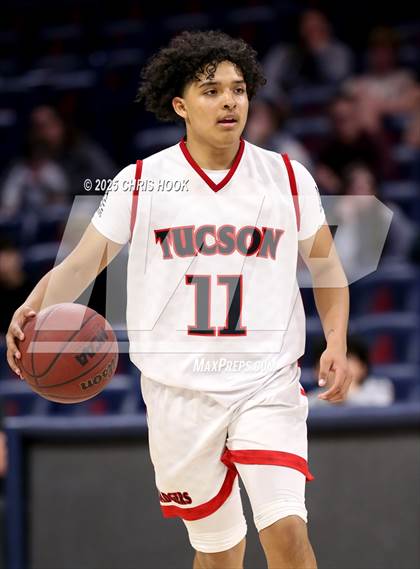 Thumbnail 2 in Salpointe Catholic vs Tucson High Magnet School (McKale Center) photogallery.