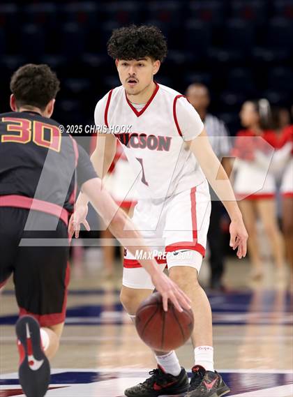 Thumbnail 2 in Salpointe Catholic vs Tucson High Magnet School (McKale Center) photogallery.