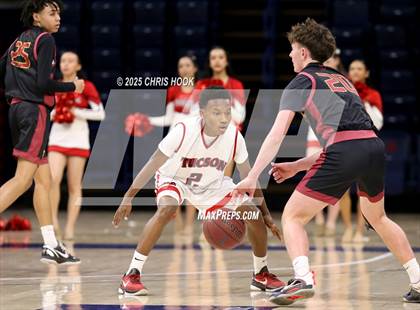 Thumbnail 1 in Salpointe Catholic vs Tucson High Magnet School (McKale Center) photogallery.