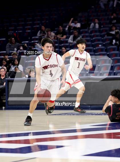Thumbnail 2 in Salpointe Catholic vs Tucson High Magnet School (McKale Center) photogallery.