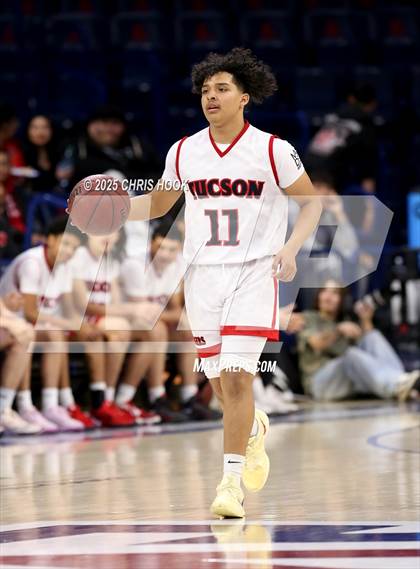 Thumbnail 2 in Salpointe Catholic vs Tucson High Magnet School (McKale Center) photogallery.