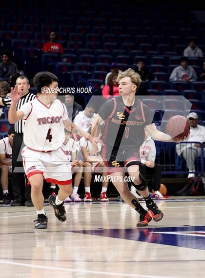 Thumbnail 3 in Salpointe Catholic vs Tucson High Magnet School (McKale Center) photogallery.