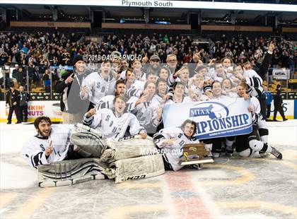Thumbnail 1 in Plymouth South vs. Stoneham (MIAA Division 2 Final) photogallery.