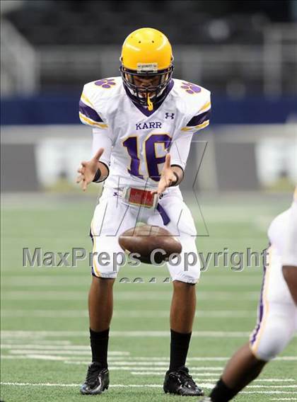 Thumbnail 2 in Karr vs. Bowie (Kirk Herbstreit National Kickoff Classic) photogallery.