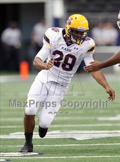 Thumbnail 1 in Karr vs. Bowie (Kirk Herbstreit National Kickoff Classic) photogallery.
