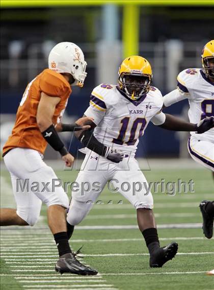 Thumbnail 1 in Karr vs. Bowie (Kirk Herbstreit National Kickoff Classic) photogallery.