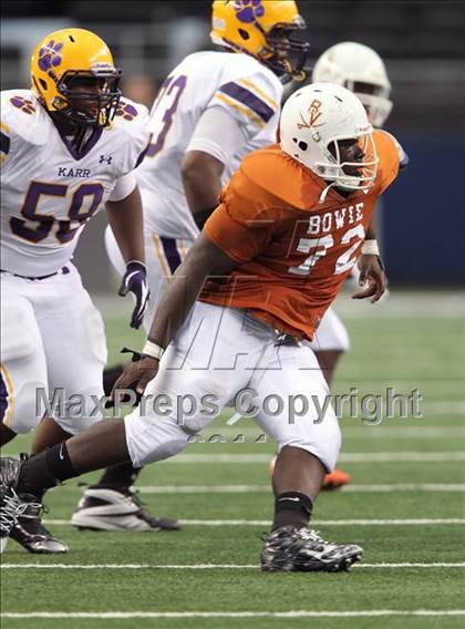 Thumbnail 1 in Karr vs. Bowie (Kirk Herbstreit National Kickoff Classic) photogallery.