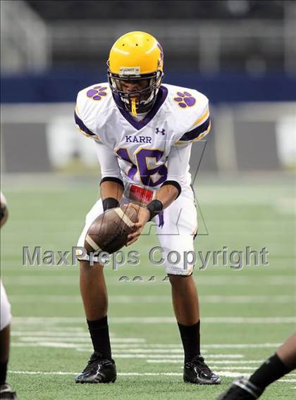 Thumbnail 1 in Karr vs. Bowie (Kirk Herbstreit National Kickoff Classic) photogallery.