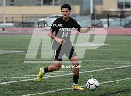 Thumbnail 3 in Pomperaug @ Xavier (CIAC Class L Quarterfinal) photogallery.