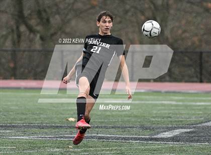 Thumbnail 1 in Pomperaug @ Xavier (CIAC Class L Quarterfinal) photogallery.